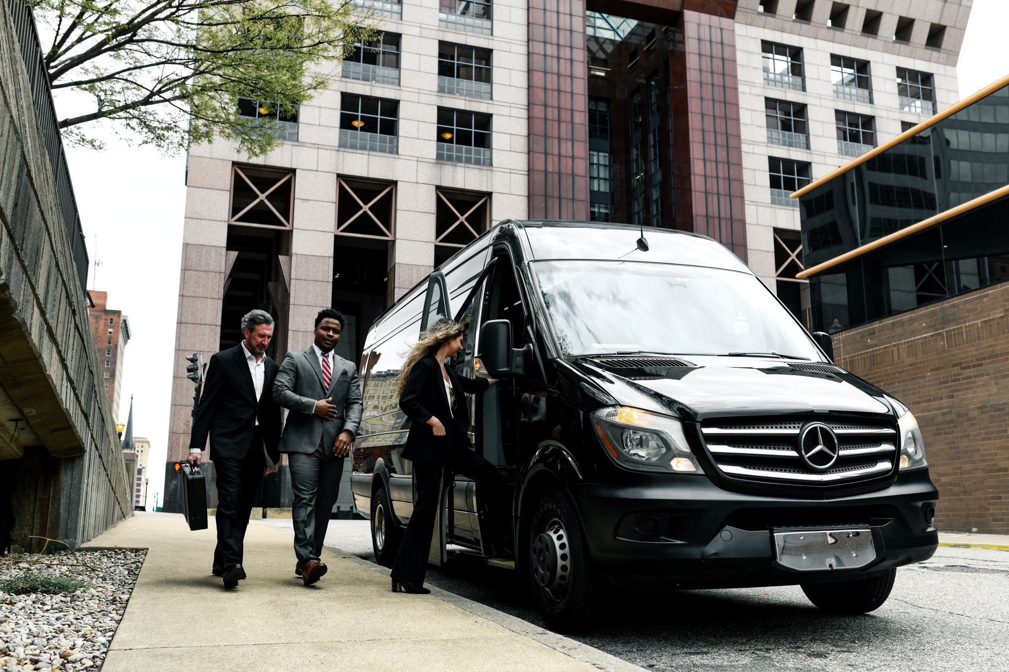 Professional government ground transportation by SCALE Premier Transport supporting federal and state officials with discreet chauffeur service.